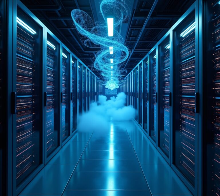 Massive data center with GPU arrays