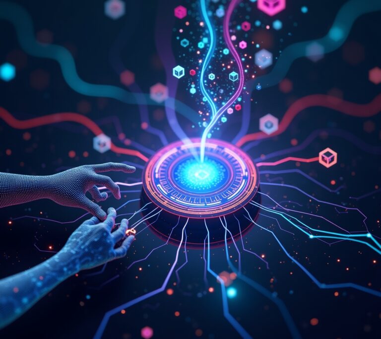 3D visualization of synthetic data generation